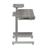 Techni Mobili Complete Computer Workstation Desk; Grey